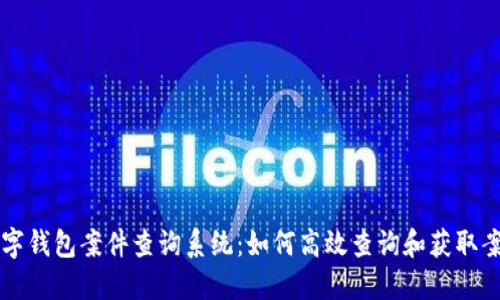 南安数字钱包案件查询系统:如何高效查询和获取案件信息