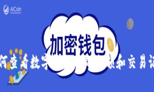 如何查看数字钱包中的余额和交易记录